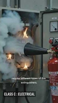 How Do Fire Extinguishers Put Out Flames? #FireExtinguisher #FireSafety #viralvideo #HowItWorks