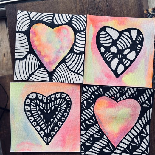 Easy Valentine’s Day Art Activity for Kids