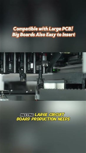Large PCBs – ordinary inserters can't handle them, poor precision?