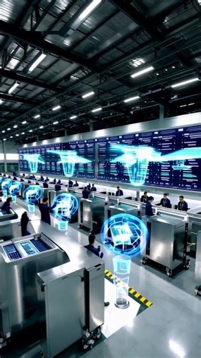 Inside the Smart Factory of the Future | AI, Robotics & Digital Twins