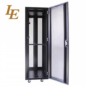 [Hot Item] Classic Factory Price 19" 45u Server Rack with Perforated Front and Rear Door