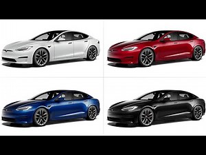 Tesla Model S Colors (2021) - Detailed Comparison