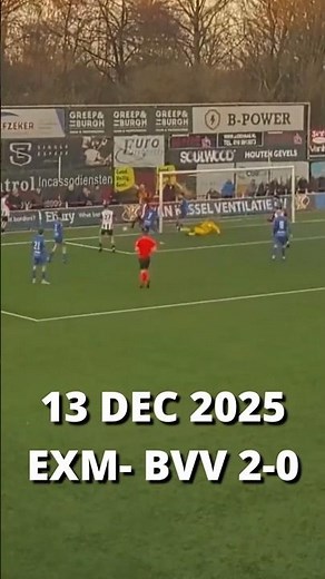 13 dec 2025 Excelsior Maassluis - BVV Barendrecht 2-0