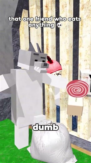 That one friend who eats anything 💀 #shorts #roblox #robloxanimation #usa