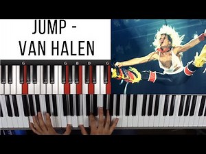 Jump - Van Halen Piano Tutorial