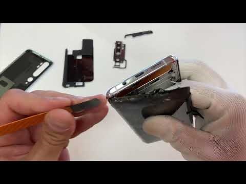 Xiaomi mi note 10 screen replacement sostituzione display iMania