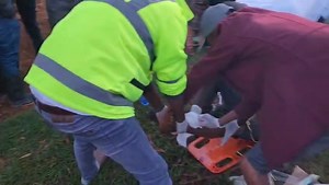 76 reactions · 8 comments |  ACCIDENT UPDATE – KIRUBIA, CHUKA  This evening, a pedestrian was struck by an oncoming Toyota Spacio at the Kirubia area in Chuka, sustaining multiple fractures. The driver never stopped Our Rescue Team responded promptly to the scene. We carried out ground stabilization of the fractures before safely transporting the patient to Chuka Hospital for further medical management. We wish him a quick recovery.  | Alex Chalex | Facebook