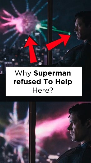 Nobody Talks About Why Superman Ignored This Fight?...#mrfilmtrivia #moviefacts #superman #shorts