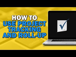 How To Use Smartsheet Project Tracking and Roll Up (Quick Tutorial)