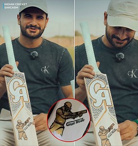 Sahibzada Farhan revealed his new bat sticker 😡🙏 #sahibzadafarhan #IndvsPak | Muhammad Ishfaq