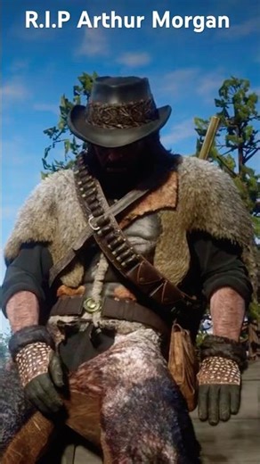 When Arthur knew the end was near😢 #edit#arthurmorgan#rockstar 2#gaming#viral#ps5#sad#fypシ