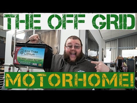 Adding Lithium To My OFF GRID Motorhome!
