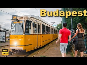 Budapest Hungary Walking Tour - The Heart of Europe | 4K HDR