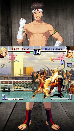 JOE - KOF 2002 - #kof #kof2002 #fightcade #snk #combos