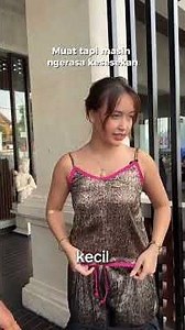 Let's show off to the world this nightwear 😂😂 #dress #kebaya #cloth