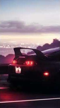 TOYOTA SUPRA MK4 TWILIGHT WALLPAPER - Creative Visuals - 4K