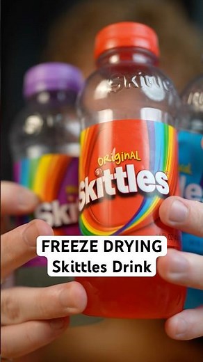 Can You Freeze Dry A Skittles Drink?