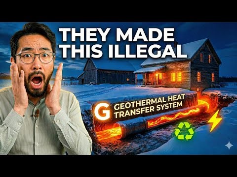 The $300 Geothermal Tunnel: Heat Your Home for Free While the Gas Industry Shudders