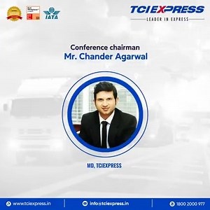 CII CONFERENCE HIGHLIGHTS Mr Chander Agarwal, MD, TCI Express Ltd. participated as the conference chairman on "TRUCKING IN INDIA" organized by CII. Date: Thursday | 18th November 2021 #CII #Conference #India #Economy #business | TCI Express Ltd.