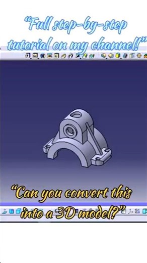 2D to 3D in CATIA V5 🔥 Most Beginners Fail This! | CAD Challenge #shorts #catiav5 #3ddesignsoftware