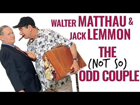 Walter Matthau & Jack Lemmon | The Not-So Odd Couple | A Docu-Mini