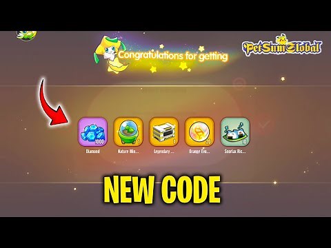 NEW GIFT CODE PET SUM GLOBAL 😍 29 SEPT 2025