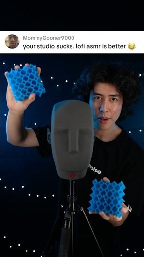 “your studio sucks. lofi asmr is better 😂” #asmr