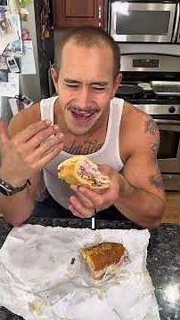My Jersey Mike’s “Secret” Order 🥪👀 The Number 8.5 🤤 #jerseymikes #secretmenu #mukbang
