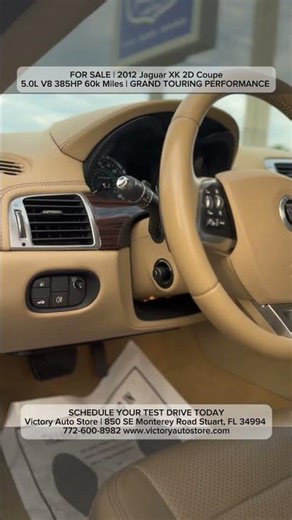 🐆💎2012 Jaguar XK Coupe – 385hp V8 for Less Than You'd Think #JaguarXK #LuxuryCoupe #V8