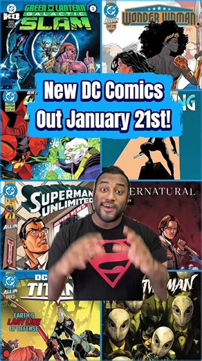 7 new @DC Comics out this week! What are you picking up? Also check out Comic Talk every Thursday at 5pm PT/ 8pm ET on YouTube and wherever you get your podcasts. This week’s guests are @Drew & @KingKrakoa! #dccomics #dc #comics #ncbd #newcomicbookday