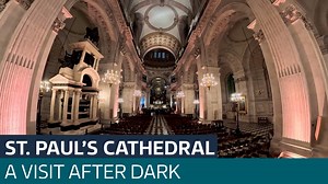 St Paul's after dark: Inside London's iconic Cathedral  - Latest From ITV News