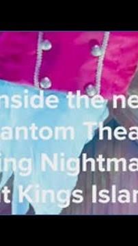 On-ride video of Phantom Theater: Opening Nightmare at Kings Island for 2026 season