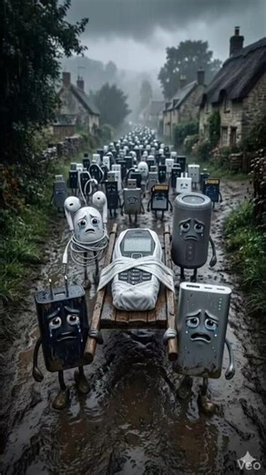 #KeypadPhone #EmotionalVideo #3DAnimation #PixarStyle #SadAnimation #VillageScene #RainEffect #Story