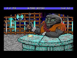 Altered Destiny [1990] MS DOS - 5 minute gameplay - no commentary