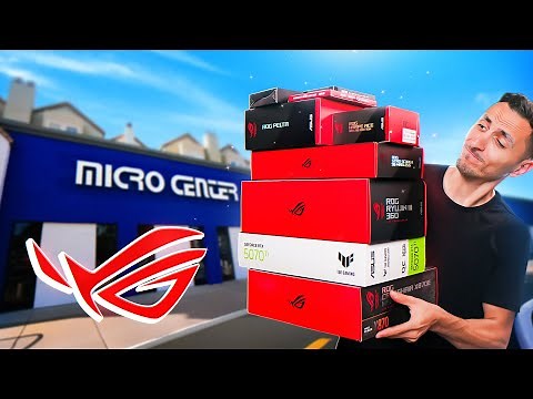 Building an All ASUS Gaming PC Setup!