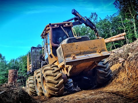 🌲TCI 1075C • *THE big Canadian* • The BIGGEST Forwarders • Forwarder in Action • Big Machine 🌲