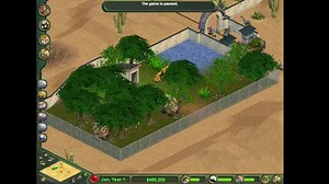 Zoo Tycoon (2001) PC Gameplay | Building Dune Sea Zoo & Expansion + Assisting Zookeepers, Maintenance Workers No Commentary - click_agame on Twitch