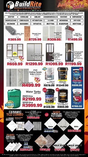 Build Rite Hardware Autumn Sale: Amazing Deals Await!