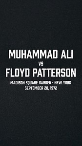 200K views · 1.9K reactions | ⚡️On this day in 1972⚡️ In their long-awaited rematch, Muhammad Ali faced Floyd Patterson at Madison Square Garden for the National American Boxing Federation title. The fight was stopped by the referee in the 7th round after Ali caused a significant cut above Patterson's left eye, resulting in the eye swelling shut. : Neil Leifer #MuhammadAli #Icon #Boxing #FloydPatterson #Boxing #Champion #GOAT #MSG #NewYork | Muhammad Ali | Facebook