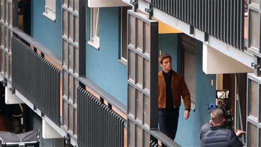 Eddie Redmayne spotted filming new series of 'Day of the Jackal' in Budapest