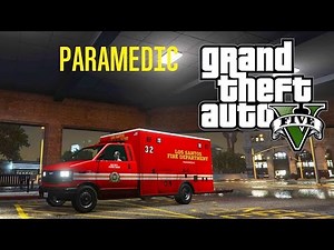 GTA 5 PC MODS - Ambulance Mini-Missions (Paramedic Mod)