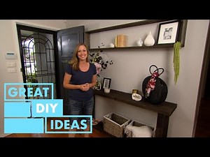 How to Give Your Entryway a Makeover on a Budget | DIY | Great Home Ideas