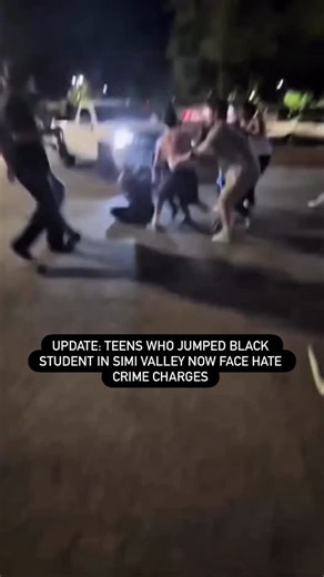 122K views · 327 reactions | Update out of Simi Valley. The teens who viciously jumped a Black student are now facing hate crime charges. Authorities say the attack included racial slurs and was racially motivated. #SBM #somethingblackmade | Something Black Made | Facebook