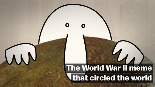 672K views · 427 reactions | Meet Kilroy, the original WWII meme that circled the world. | Vox | Facebook