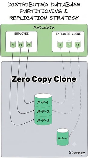 What is Zero Copy Clone? | Explained in 20 Seconds! #snowflake #zerocopyclone #shorts