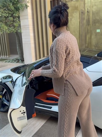 Gio Drives His Ferrari: A Glimpse into Luxury