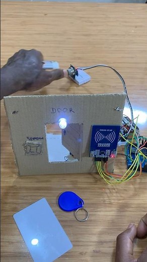 Home Security System with Arduino using MQ-2 sensor & RFID & MQ-2 sensor & MP3 Player Module