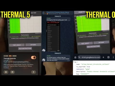 🔥V3 Thermal No Root Rasa Root! Module/Plugin Enable/Disable Thermal+Thermal Service Paling Ngaruh!
