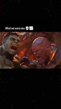 Hulk defeated Thanos leaked scene 💀 #doomsday #avengers #marvel #hulk #mcu #marvelshorts