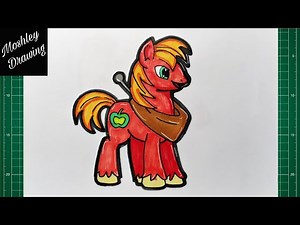 How to Draw Big Macintosh from My Little Pony